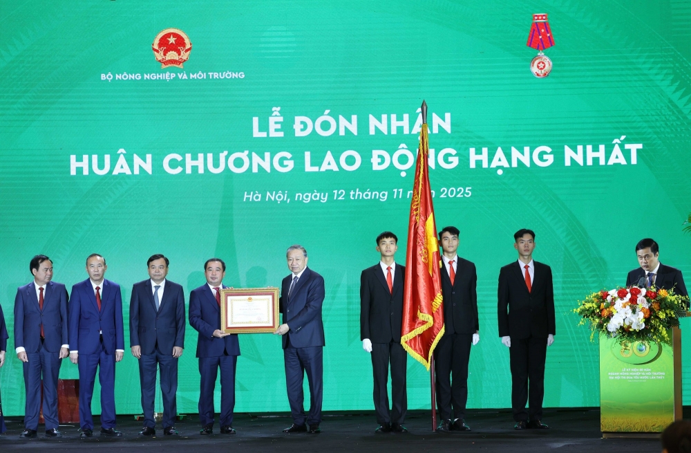 Tổng Bí thư Tô Lâm: Ngành Nông nghiệp và Môi trường trở thành trụ cột của nền kinh tế, nền tảng của sinh kế