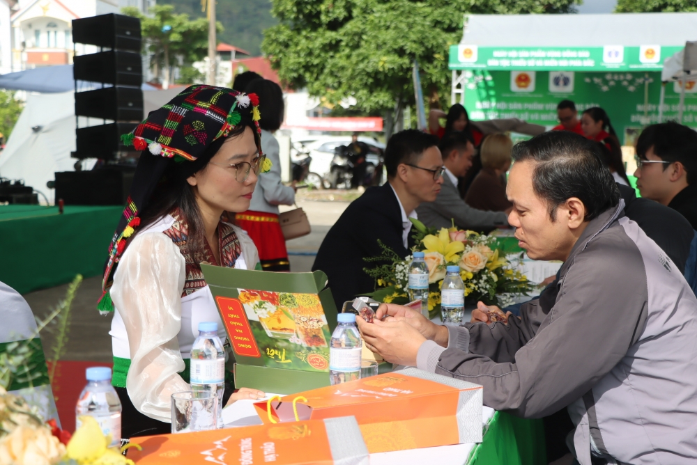 Bắt đầu Ngày hội sản phẩm vùng đồng bào dân tộc thiểu số và miền núi phía Bắc