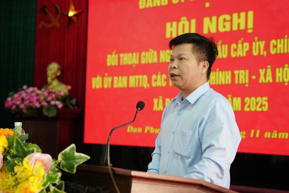 Xã Đan Phượng sẽ lập các tổ công tác xuống địa bàn hướng dẫn người dân làm sổ đỏ