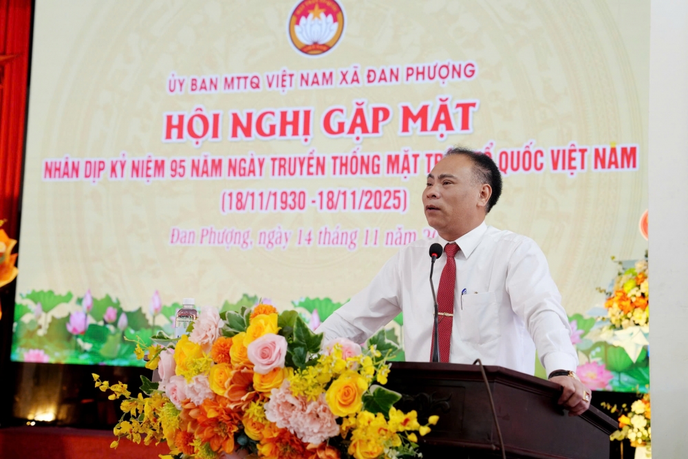 MTTQ xã Đan Phượng phải là trung tâm đoàn kết, phát huy sức dân, trí dân