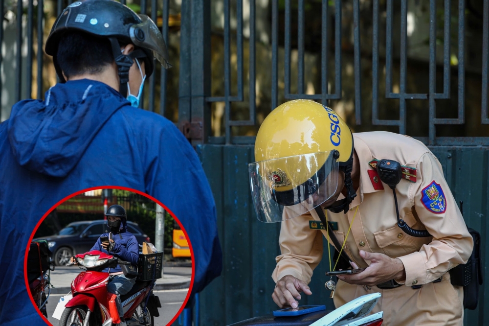 Cảnh báo đến những người dùng khẩu trang che biển số và dùng điện thoại khi lái xe Cảnh báo đến những người dùng khẩu trang che biển số và dùng điện thoại khi lái xe