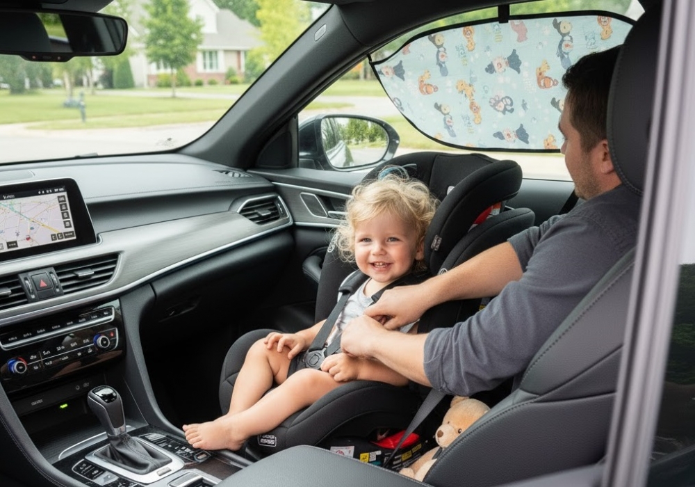 Cục CSGT lý giải quy định ô tô phải có thiết bị an toàn khi chở trẻ em