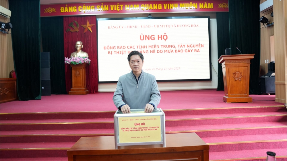 Các xã ngoại thành Hà Nội cùng hướng về khúc ruột miền Trung