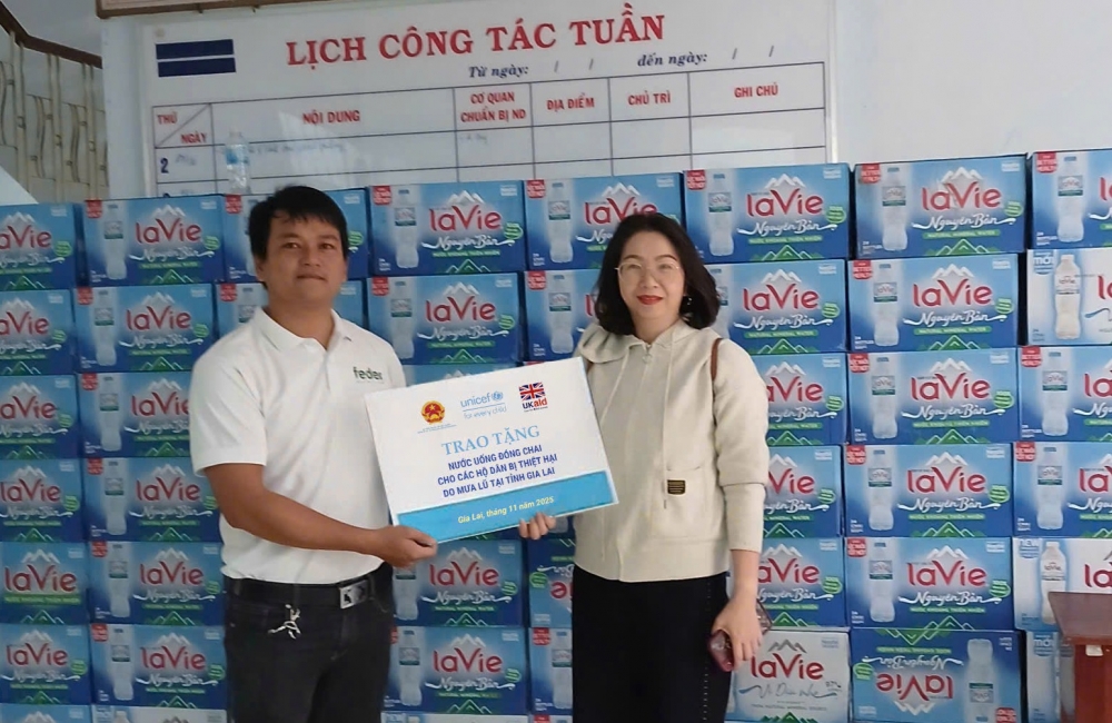 Huy động, điều phối hàng cứu trợ quốc tế đến với bà con vùng lũ miền Trung