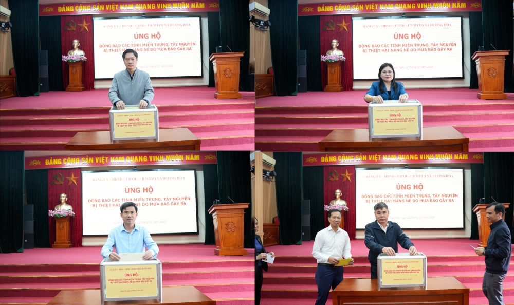 Người Hà Nội chung sức, đồng lòng vì miền Trung thân yêu