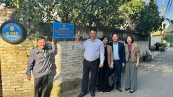 xa hoai duc kiem tra cham diem thon sang xanh sach dep