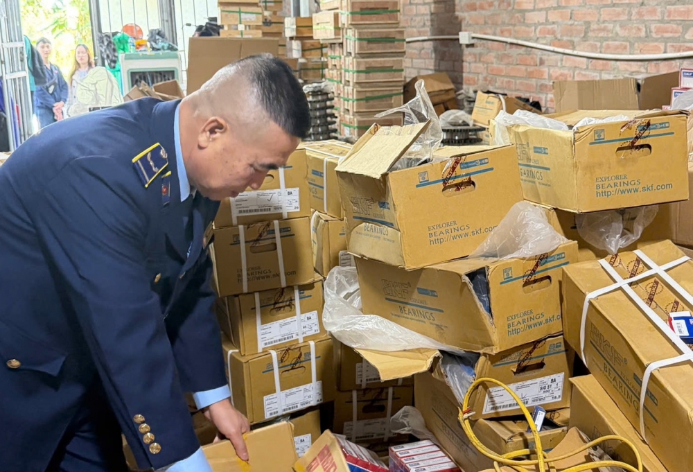 Phát hiện sản phẩm giả nhãn hiệu SKF tại Công ty TNHH Thương mại Minh Ngọc Việt Nam