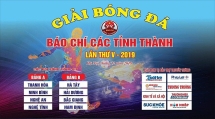 Sắp khởi tranh Giải bóng đá Báo chí các tỉnh thành lần thứ V