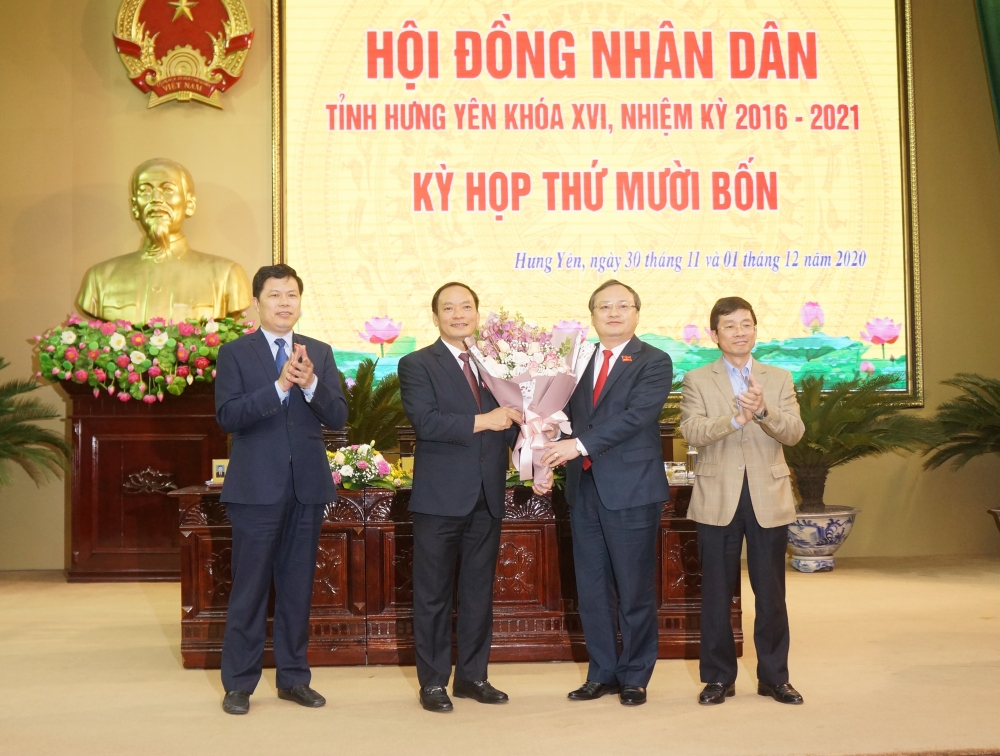 Hưng Yên bầu tân Chủ tịch tỉnh