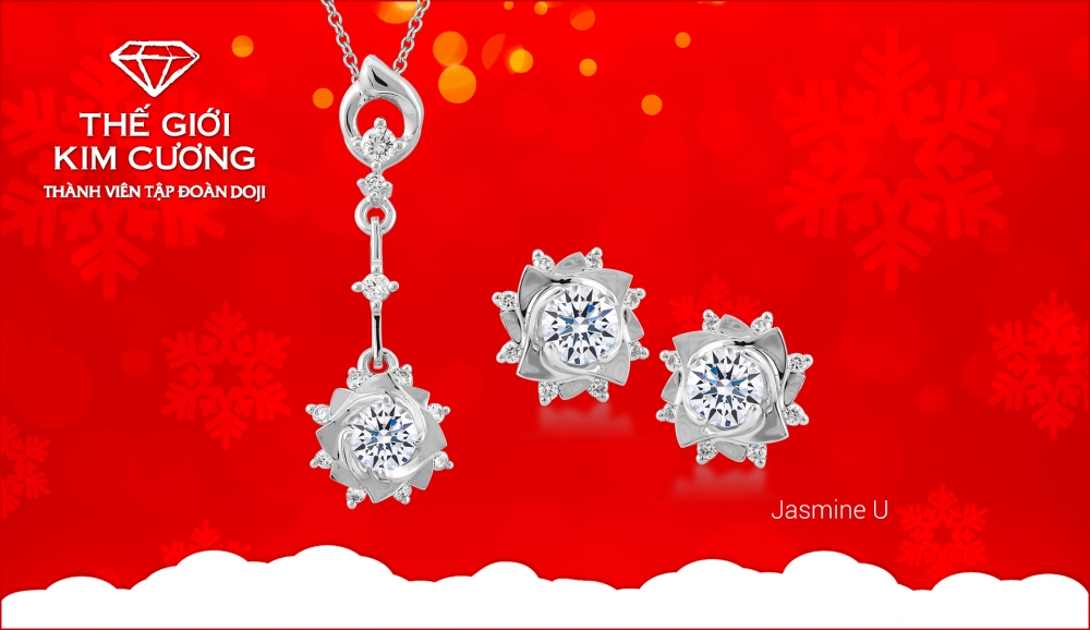 Thế Giới Kim Cương ưu đãi tới 20% dịp Noel