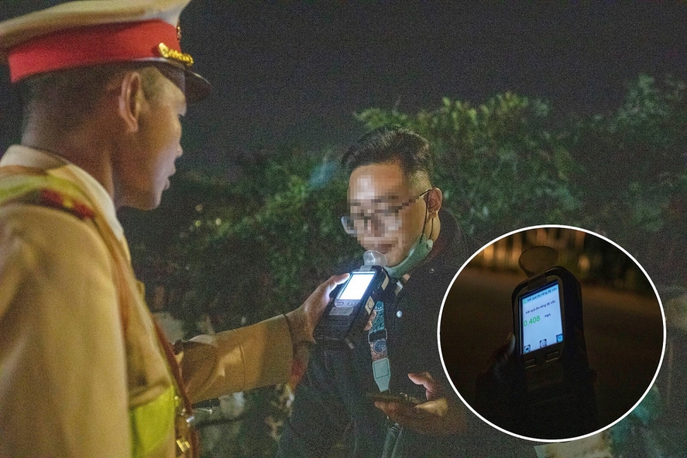 Hà Nội: Hơn 800 trường hợp vi phạm nồng độ cồn trong 3 ngày cuối tuần