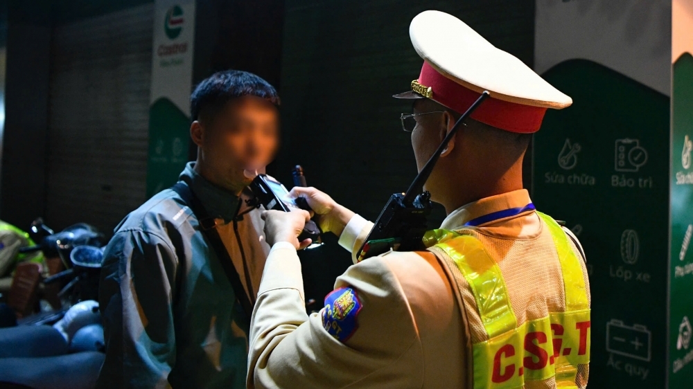 Hà Nội: Hơn 800 trường hợp vi phạm nồng độ cồn trong 3 ngày cuối tuần