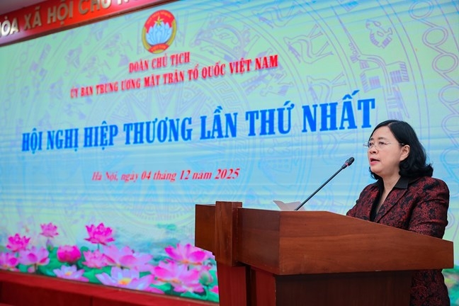 Đoàn Chủ tịch Ủy ban Trung ương MTTQ Việt Nam tổ chức Hội nghị Hiệp thương lần thứ nhất