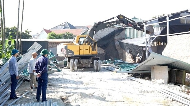 Hiệu quả công tác xử lý vi phạm đất đai, xây dựng tại xã Dương Hòa