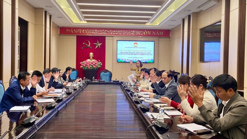 Hiệp thương giới thiệu 48 người ứng cử đại biểu HĐND xã Đan Phượng