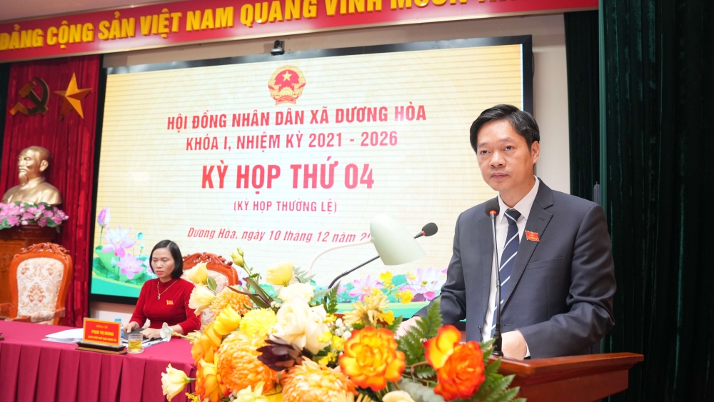 HĐND xã Dương Hoà thông qua 5 nghị quyết quan trọng HĐND xã Dương Hoà thông qua 5 nghị quyết quan trọng