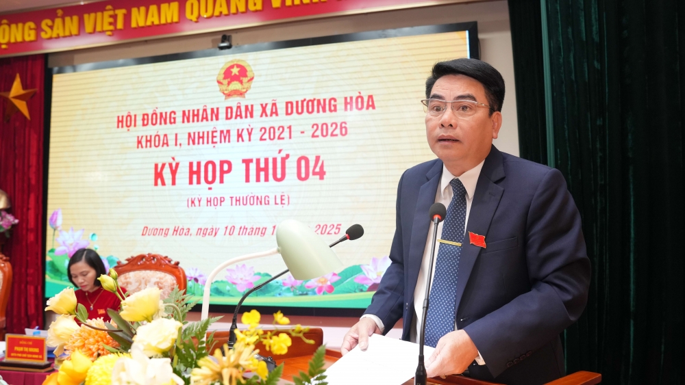 HĐND xã Dương Hoà thông qua 5 nghị quyết quan trọng HĐND xã Dương Hoà thông qua 5 nghị quyết quan trọng