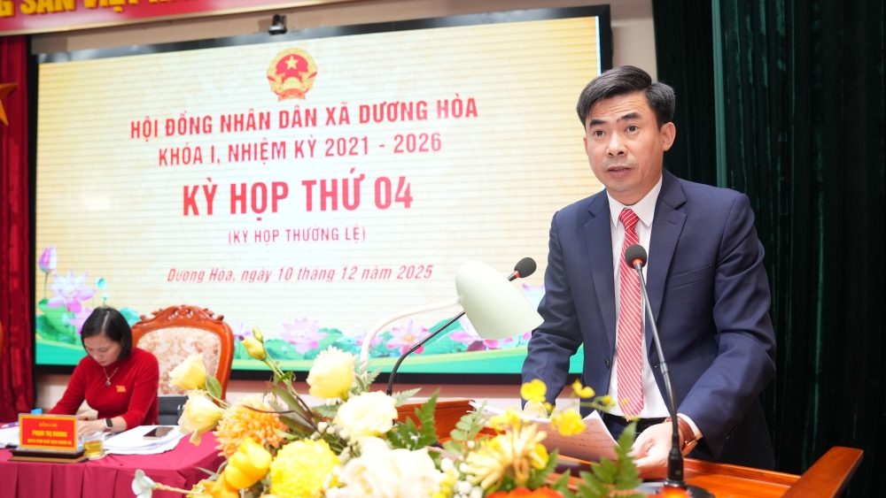 HĐND xã Dương Hoà thông qua 5 nghị quyết quan trọng HĐND xã Dương Hoà thông qua 5 nghị quyết quan trọng