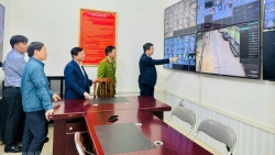 Xã Hoài Đức tăng cường camera giám sát phát hiện vi phạm giao thông, an ninh trật tự