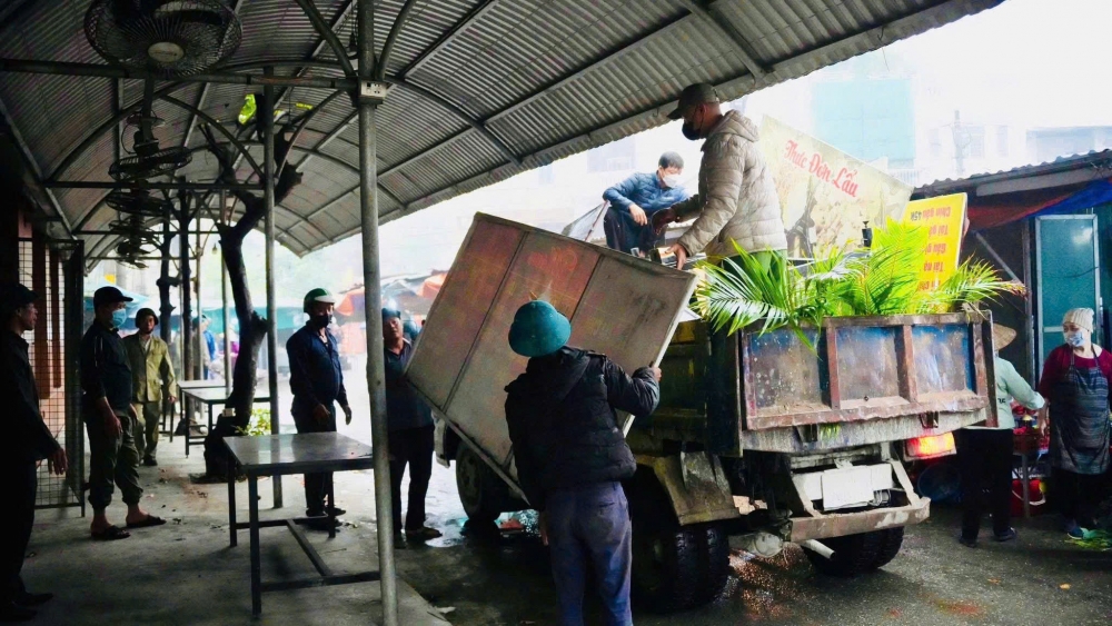 Hoài Đức ra quân lập lại kỷ cương, trật tự đô thị Hoài Đức ra quân lập lại kỷ cương, trật tự đô thị