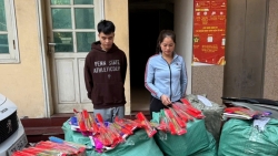 cong an ha noi bat giu 3 vu san xuat van chuyen buon ban phao no khi tet sap den