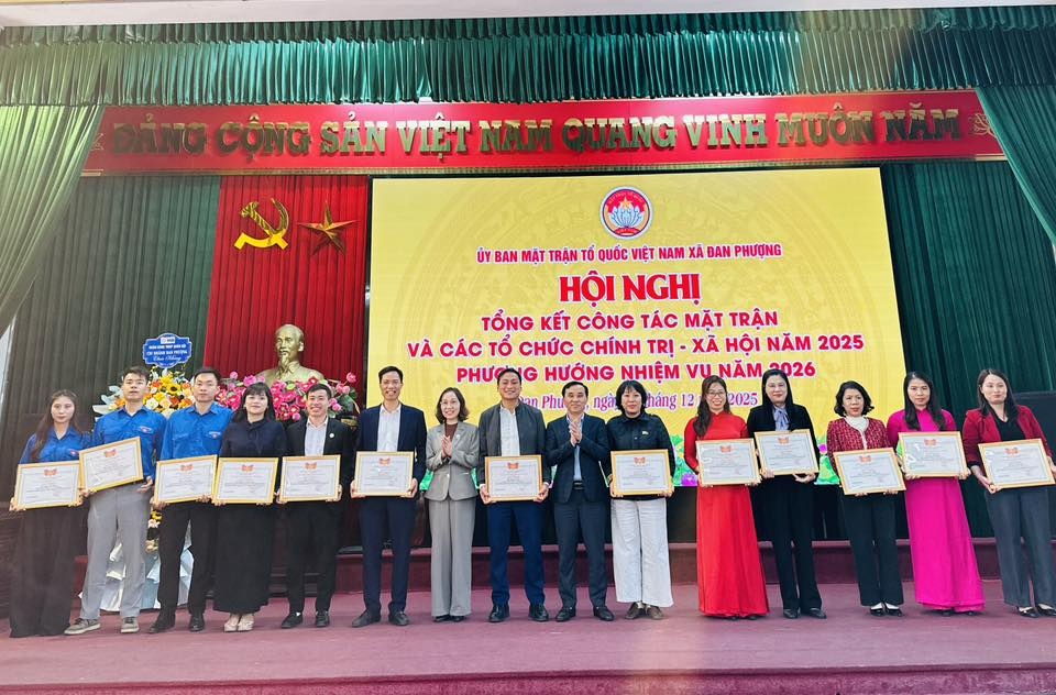 Mặt trận xã Đan Phượng: Khẳng định vai trò nòng cốt trong khối đại đoàn kết toàn dân