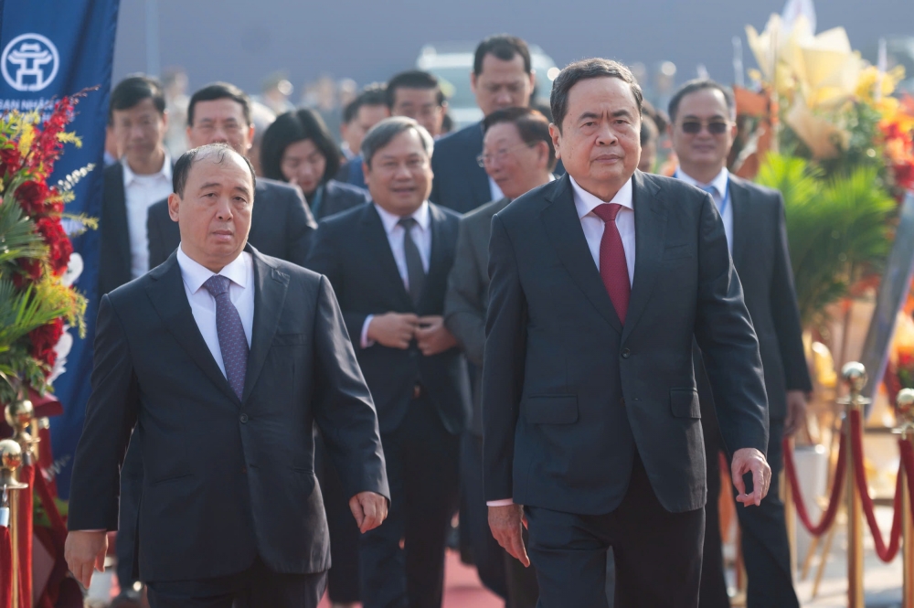 Thủ tướng Phạm Minh Chính và Chủ tịch Quốc hội dự khởi công 2 siêu dự án tại Hà Nội Thủ tướng Phạm Minh Chính và Chủ tịch Quốc hội dự khởi công 2 siêu dự án tại Hà Nội