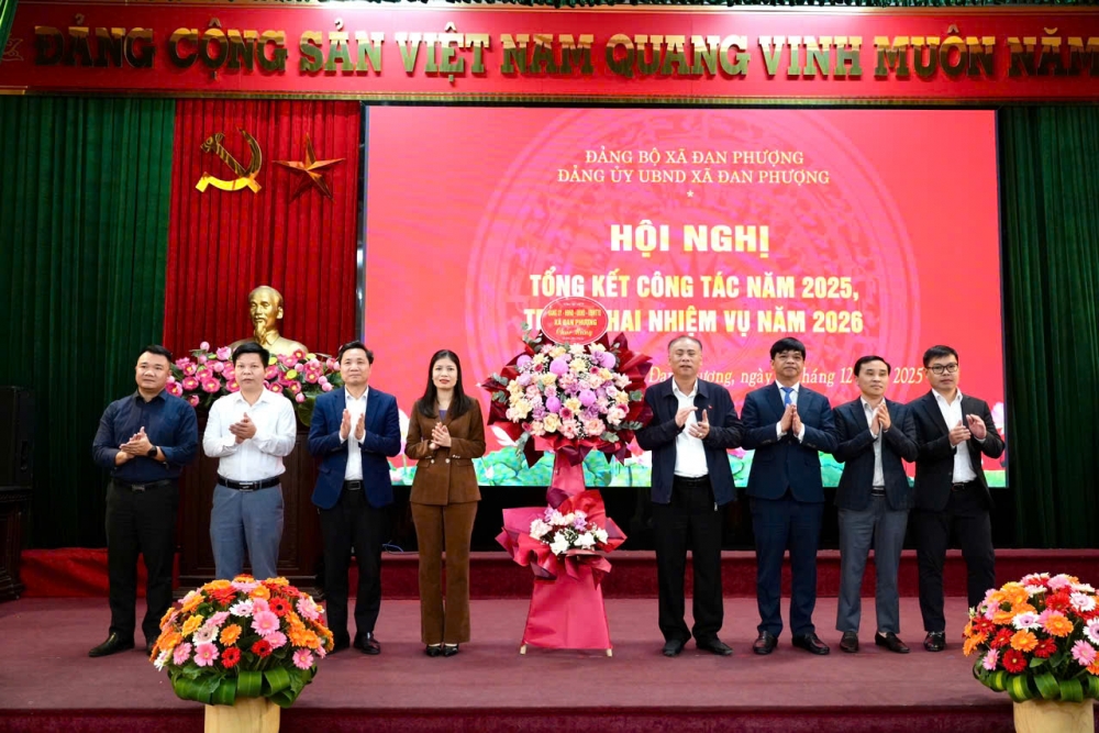 Năm 2025, xã Đan Phượng hoàn thành 12/12 chỉ tiêu kinh tế - xã hội