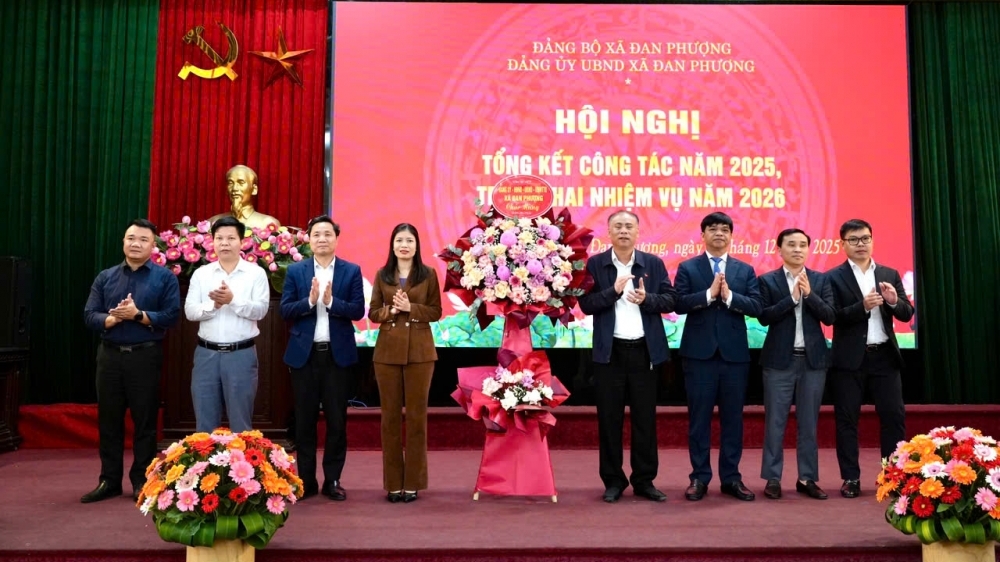 Năm 2025, xã Đan Phượng hoàn thành 12/12 chỉ tiêu kinh tế - xã hội