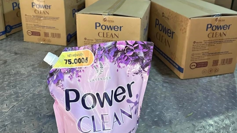 Hà Nội: Công ty Soon Teak Đông Nam Á bị phát hiện sản xuất nước giặt xâm phạm nhãn hiệu