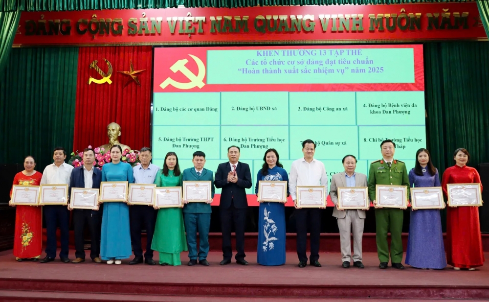 Xã Đan Phượng: Chú trọng 3 khâu đột phá chiến lược để bứt phá năm 2026