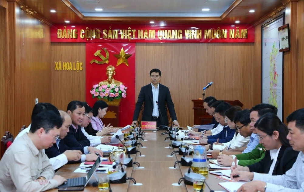 Lãnh đạo tỉnh Thanh Hóa: Xã Hoa Lộc phải đổi mới mạnh mẽ tư duy phát triển