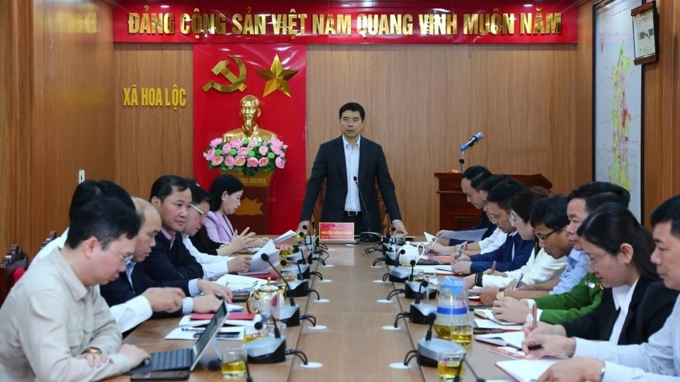 Lãnh đạo tỉnh Thanh Hóa: Xã Hoa Lộc phải đổi mới mạnh mẽ tư duy phát triển