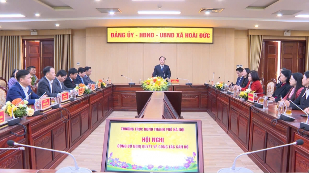 Ông Nguyễn Thanh Bình được chỉ định làm Chủ tịch HĐND xã Hoài Đức