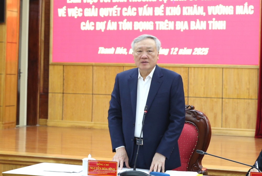 Thanh Hóa cần coi việc tháo gỡ khó khăn, vướng mắc cho các dự án là nhiệm vụ chính trị đặc biệt cấp bách Thanh Hóa cần coi việc tháo gỡ khó khăn, vướng mắc cho các dự án là nhiệm vụ chính trị đặc biệt cấp bách