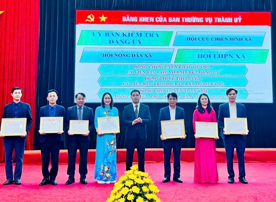 Một năm đặc biệt của xã mới thành lập mang tên Ô Diên