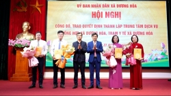 thanh lap trung tam dich vu tong hop va tram y te xa duong hoa