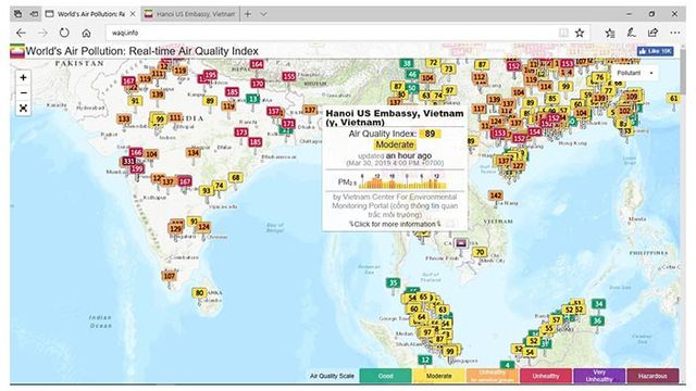 thong tin ha noi o nhiem bui thu 2 dong nam a la chua chinh xac
