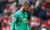 De Gea mắc lỗi nhiều gấp đôi so với mùa giải tệ nhất trước đây