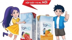 Tập đoàn TH ra mắt nước uống sữa trái cây TH true Juice Milk topkid 110ml