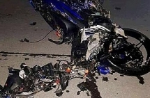 Thanh niên tử vong khi phóng Exciter qua chốt CSGT đo nồng độ cồn