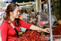 Bò ướt tỏi – món ăn vặt ngày Tết ở Hà Nội