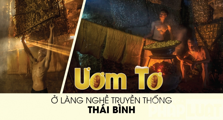 Ươm tơ ở làng nghề truyền thống Thái Bình