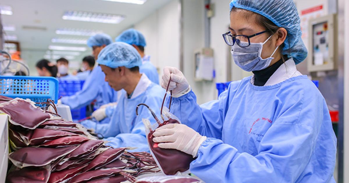 Viện máu làm việc hết công suất sau khủng hoảng do dịch virus Corona