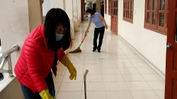 hai phong truong hoc san sang don hoc sinh di hoc tro lai