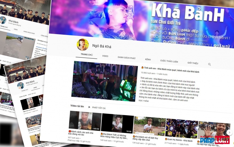 Youtube "bất lực" trước hàng loạt kênh Khá "bảnh" giả mạo?