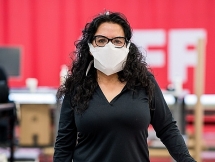 Khẩu trang kiểu origami chống dịch được sản xuất 10.000 chiếc/tuần