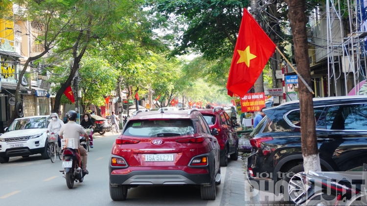 hai phong ruc do mung cac ngay le lon cua dat nuoc
