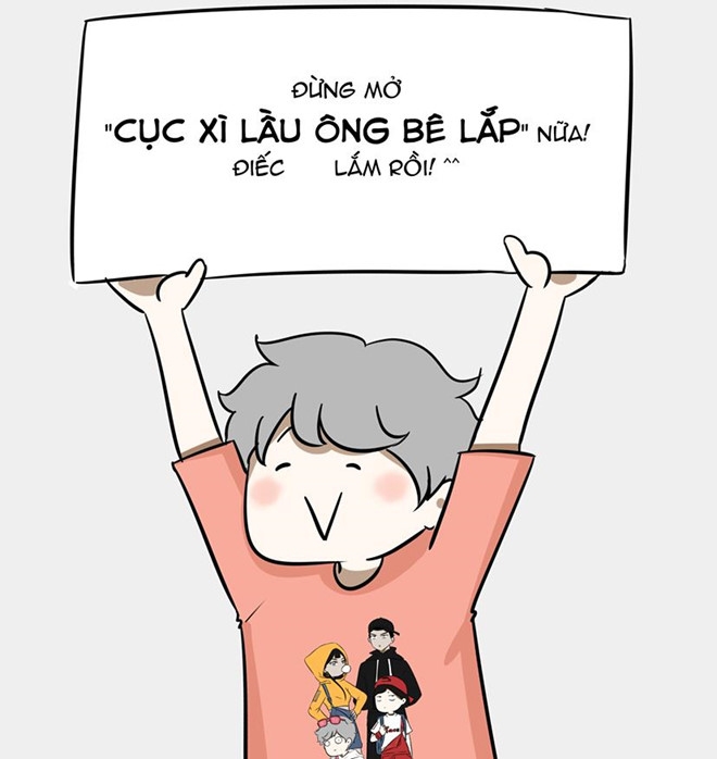 Câu nói vô nghĩa “Cục xì lầu ông bê lắp” bỗng rộ trên mạng xã hội