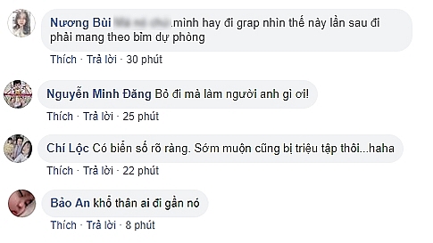 quai xe grab tha ca hai tay lang lach ngay pho dong nguoi